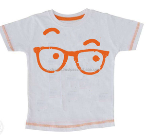 Camiseta Infantil de Bambú y Algodón Personalizada con Estampado, Camiseta de Punto para Niños y Niñas, Logotipo Personalizado, Impresión OEM, Venta al Por Mayor, Tirupur, India - Product Image 1
