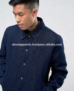 OEM-chaqueta vaquera personalizada para hombre, Logo de marca de alta calidad, venta al por mayor - Product Image 4