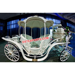 Carrosse de mariage royal à traction animale, différents styles, carrosse de Cendrillon, fabricants de carrosses à traction animale pour mariage indien - Product Image 1