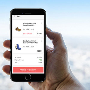 Giỏ hàng Android ứng dụng di động | Dịch vụ thiết kế ứng dụng di động thương mại điện tử bởi protolabz eservices - Product Image 2