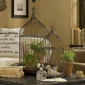 Hermosa jaula de metal de hierro para fines decorativos - Product Image 4