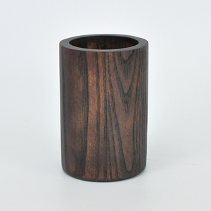 Vaso de diseño cilíndrico polivinílico con base de acero inoxidable - Product Image 4