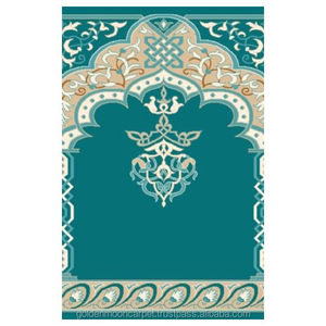 Alfombra acrílica de polipropileno tejido a máquina Jacquard Masjid/Mezquita y uso doméstico estilo Wilton para oración - Product Image 2
