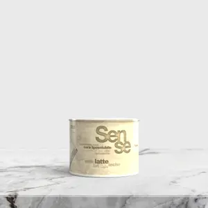 Depilatory Wax Jar MILK - 400ml Liposoluble can waxes cans hair removal - Made in Italy - SENSE