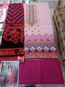 Pakistaní invierno vestido salwar kameez/venta al por mayor vestido de indio últimos estilos de ropa de fiesta - Product Image 3