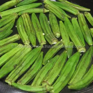 Okra Segar, Jari Wanita, Bhendi, B132, B132, Bamia, Ochro, Gumbo