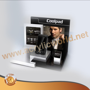 ที่ตั้งโทรศัพท์มือถืออะคริลิกติดผนังขาตั้งจอแสดงผลโทรศัพท์มือถือแบบแขวน - Product Image 4