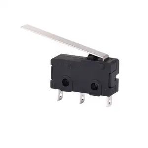 Wholesale limit micro switch with steel long lever SPDT 3A 5A 10A micro switch for car toy