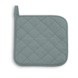 Manoplas de horno estampadas y punteadas acolchadas de primera calidad - Product Image 5