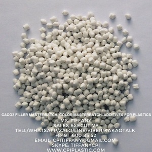 Masterbatch de relleno PP base de polipropileno PP gránulos CACO3 de plástico relleno de gránulos/pellet/calpet - Product Image 6