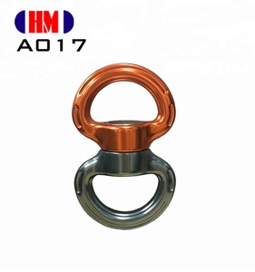 Escalade CE EN354 Double roulement à billes pivotant connecteur en alliage d'aluminium 30kN résistance à la rupture Carton emballé - Product Image 4