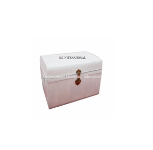 Blanc Enduit de Poudre En Métal De Stockage de Coffre - Product Image 1