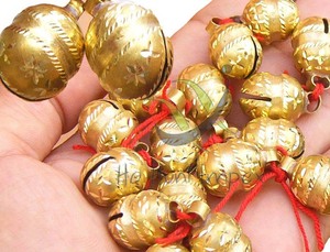 Clochettes pour fauconnerie, chiens et chats, clochettes ornées de pierres - Product Image 2