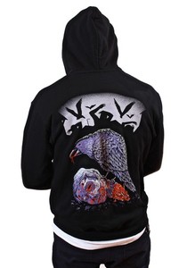 Sudadera con Capucha de Alta Calidad para Hombre, Antipilling, Gruesa, 360g, Manga Raglán, Invierno, Algodón y Felpa - Product Image 4