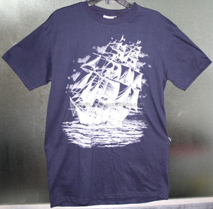 OEM personalizado de los hombres de talla grande en blanco de cuello redondo impreso para Triblend Performance Camiseta 100% algodón viscosa poliéster Material - Product Image 4