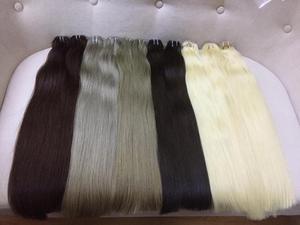 วิกผม9A 8A แบบ Remy สำหรับต่อผมมนุษย์มีสีทอบริสุทธิ์เป็นลอนคู่ - Product Image 5