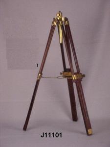 Wooden Tripod Floor and Table <b>Lamp</b> Base With Brass <b>Fittings</b> for Home Decoration Table and Floor <b>Lamps</b> - Product Image 5