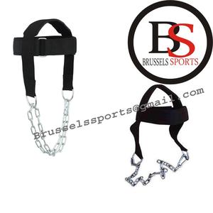 สายรัดสำหรับการออกกำลังกายเพื่อความแข็งแรงของคอ,สายรัดศีรษะแบบปรับได้ทนทานต่อการออกกำลังกายในยิม - Product Image 1