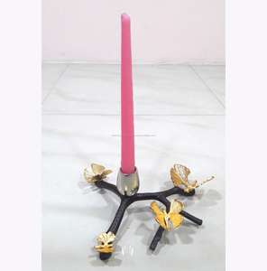 Portavelas de Aluminio con Forma de Rama, Decoración de Mesa, Portavelas para Velas de Té, para Hogar, Bar, Mesa de Comedor - Product Image 4