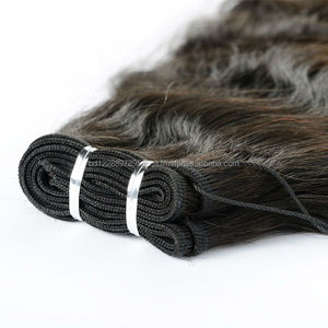 Venta al por mayor Vietnam Super doble dibujado sin procesar camboyano extensiones de cabello crudo cutícula alineada cabello humano - Product Image 2