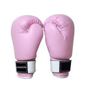 10OZ 12OZ GUANTES DE BOXEO PU CUERO ENTRENAMIENTO GANTS DE CAJA GANADOR LOGOTIPO PERSONALIZADO Y DISEÑO ROSA AZUL BLANCO - Product Image 2