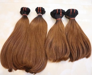 Vente en gros de paquet de cheveux d'usine trame naturelle soyeuse lisse cheveux vietnamiens bruts de haute qualité de l'usine de cheveux vietnamiens - Product Image 2