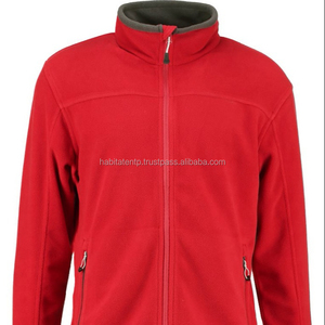 Chaqueta polar con capucha para hombre, con cremallera, venta al por mayor - Product Image 1