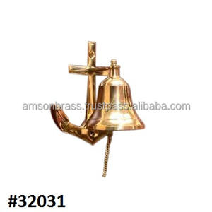 Best Sellers Solid Brass Church and Temple <b>Bell</b> Brass Dative Antique <b>Bell</b> Metal Crafts Brass Ship <b>Bells</b> High Quality - Product Image 4