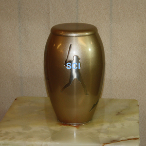 โกศเผาศพทองเหลืองกับแม่ของมุกโกศเผาชั่วคราว - Product Image 1