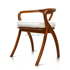 Fauteuil Scandinave En Bois de Teck - Product Image 3