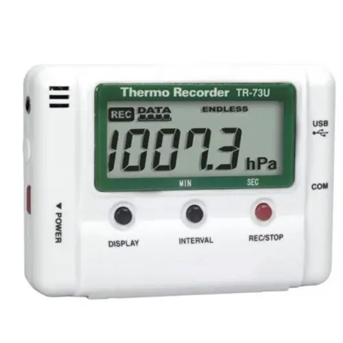 TR-73U usb Temperature humidity Barometric Pressure Recorder data logger