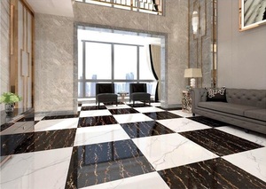 Carreaux de sol en porcelaine décoratifs CMC en gros, 800x800mm, imitation brique réfractaire, antibactériens, excellent prix au Vietnam - Product Image 2