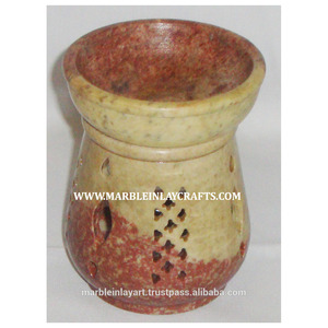 Soapstone Handmade <b>Aroma</b> Oil Home Burner - Product Image 1