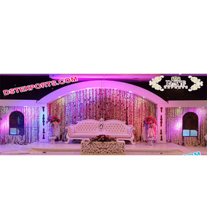 Decoración Floral para Escenarios de Bodas Asiáticas, Decoración de Escenarios de Boda, Diseño Real, Escenario de Boda, Australia, Estados Unidos, Reino Unido - Product Image 1