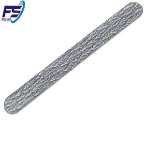 Lima de uñas profesional de Metal para manicura y pedicura, herramienta de manicura y pedicura con estampado de logotipo personalizado de Triple corte, gran oferta - Product Image 2