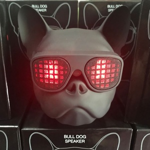 2019 Mini Dog Dazzle LED Fire Flame French Aerobull Nano Wireless Aero Bulldog Speaker outdoor Bass - Product Image 2