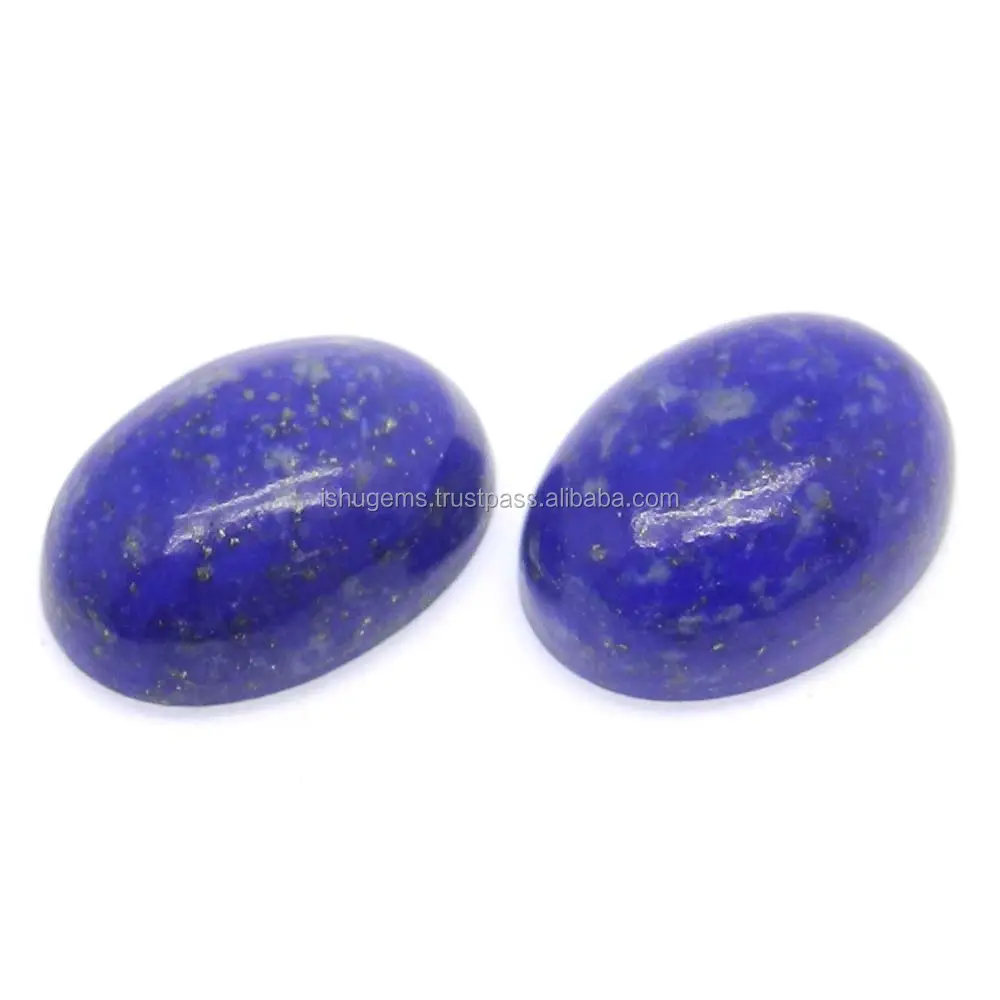 Genuine Lapis Lazuli 14x10mm Oval Cabochon 6.95 Cts Loose Gemstone For Jewelry Making