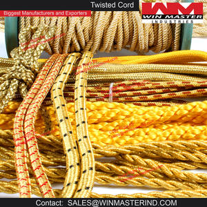 Garniture de corde en or jaune pour équipement de défense personnelle - Product Image 5