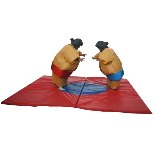 Inflatable sumo đấu vật phù hợp với mat, sumo mới trang phục cho trẻ em người lớn