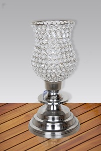 Portavelas de bola de cristal de aluminio de alta calidad para el hogar, oficina, bodas y decoraciones navideñas - Product Image 2