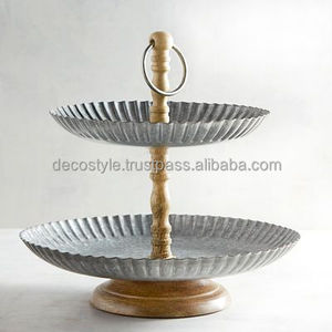 แท่นวางเค้กแบบถักจากเหล็ก - Product Image 6