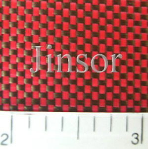Tela de Fibra de Vidrio E-Glass de Color Rojo, Recubierta de Silicona, Tejido Twill, para Revestimiento de Paredes/Techos - Product Image 4