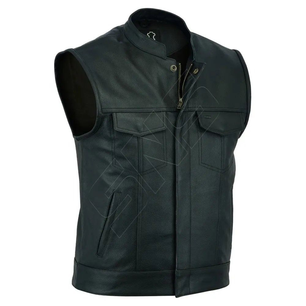 Biker high quality men genuine leather fashionable vest Heated Vest 2022 New for Winter USB Power Supply Heating 9 Zone Heating