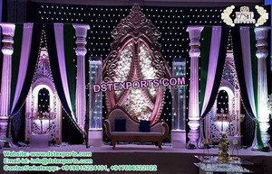 Impresionante occidental decoración de escena de boda mejor boda escenario para venta boda montaje fabricante - Product Image 5