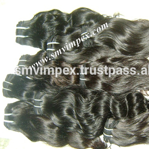 Paquets de cheveux humains indiens bruts de qualité 12A 100% extension de cheveux humains, extension de cheveux naturels Remy, vendeur de cheveux indiens non traités - Product Image 4