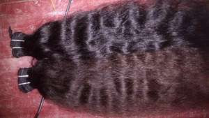 ผมต่อจากอินเดียผมทอจากอินเดียผมธรรมชาติบริสุทธิ์ยังไม่ผ่านการทำสารเคมี - Product Image 3