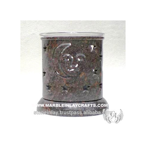 India Handmade Soapstone Oil Lamp - Product Image 1