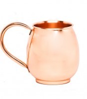 Moscow Mule Mugs 16 Oz 18 Oz 20 oz para cerveza y Vodka Drinkware de calidad premium tazas personalizadas liso martillado negro antiguo - Product Image 6