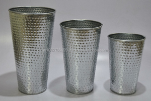 Enfriador de vino de Metal rústico grande personalizado, encimera de hoja de hierro con cubo de almacenamiento grande para restaurantes, bares y ocasiones de fiesta - Product Image 5