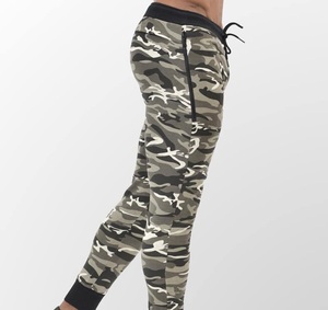 Pantalons de survêtement en coton camouflage personnalisés pour hommes, vente en gros, nouveaux modèles - Product Image 2